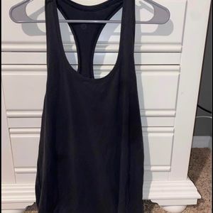 Lululemon Black Racerback Tank Size 10-12